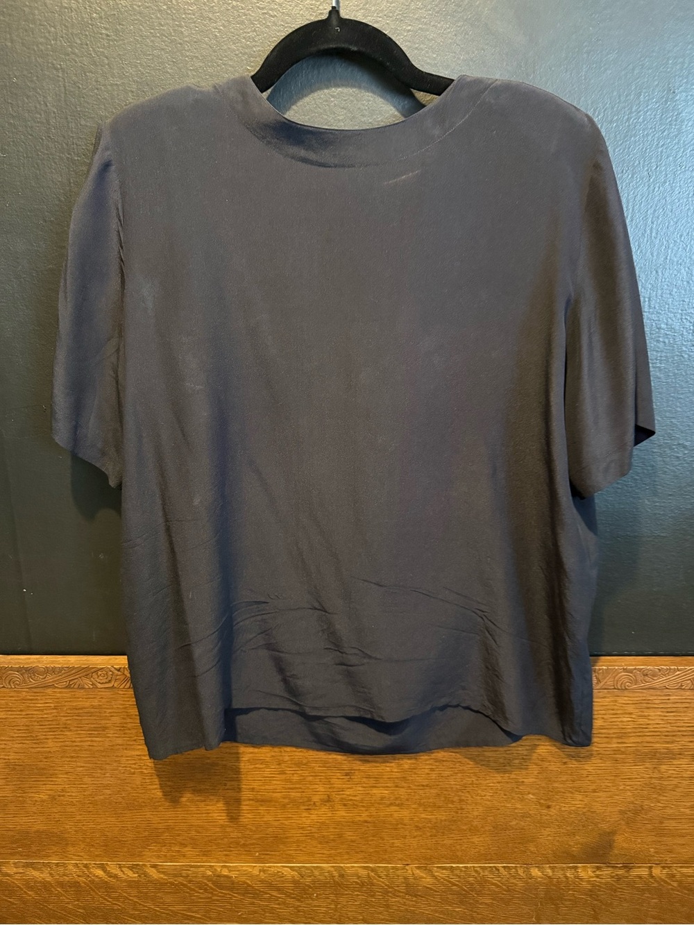 Anna And Frank black Short Sleeve Crew Neck Tee